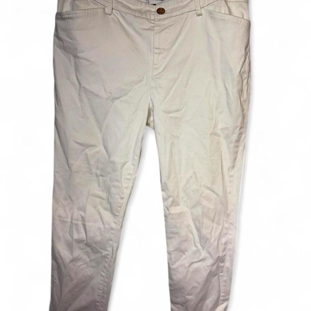 Lauren Ralph Lauren Women's White Cream Trouser Pants 10P